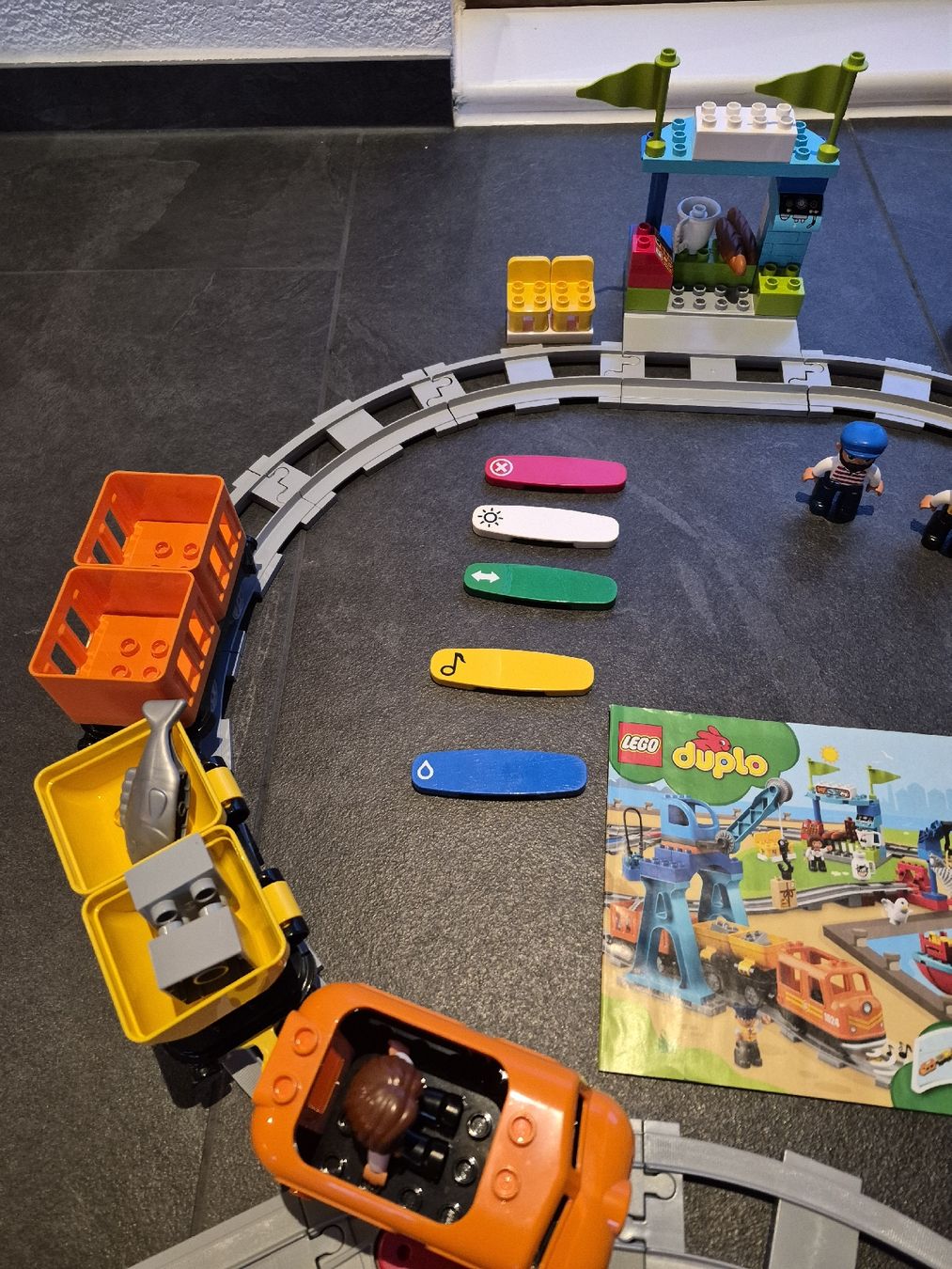 Lego Giocattoli: Lego Duplo Eisenbahn Super Set 10875 – Usato da Altdorf SH venduto da MR2509 4