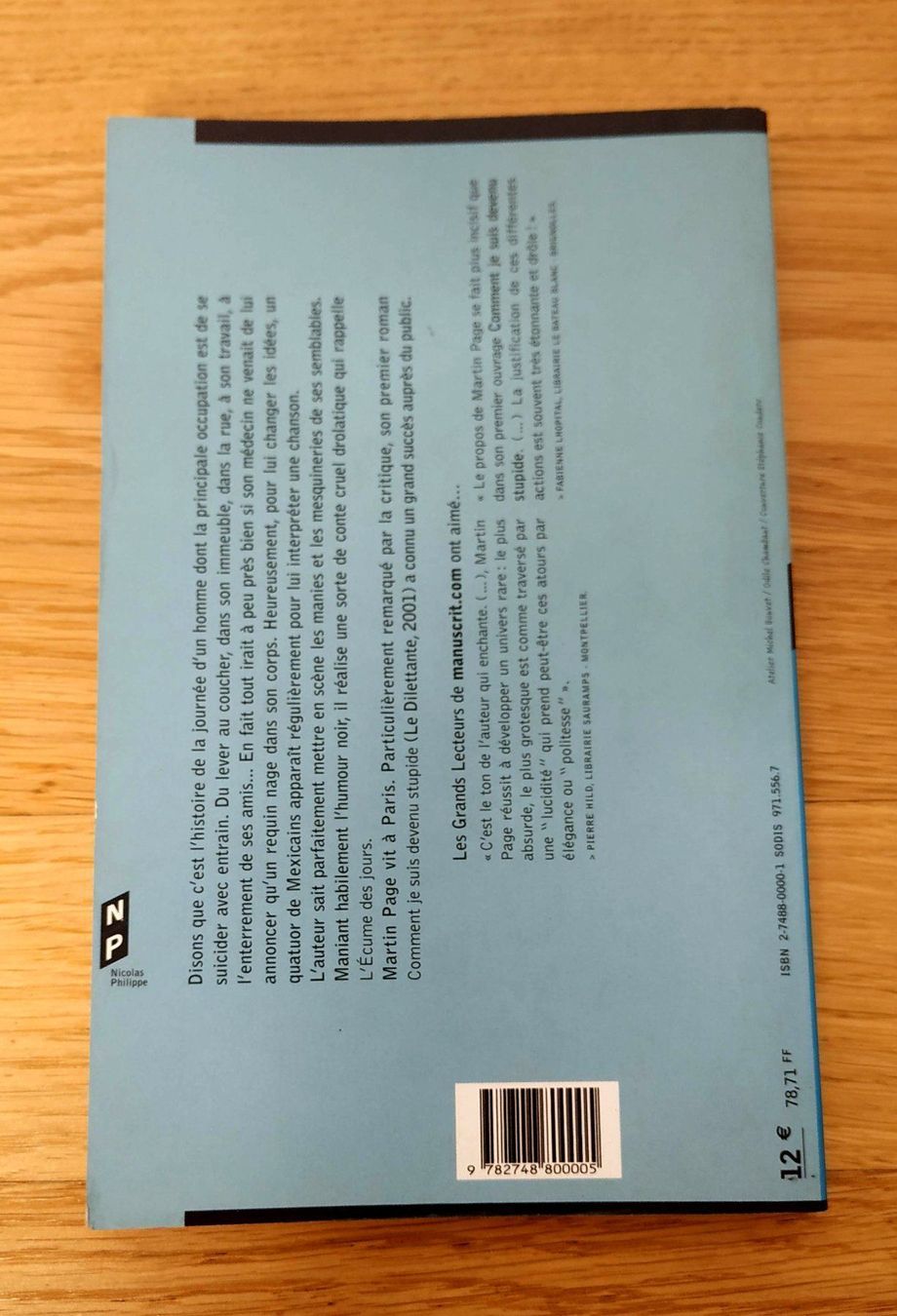 Libri: Une parfaite journée parfaite - M. Page – Usato da Genève venduto da Its_All_Good 1