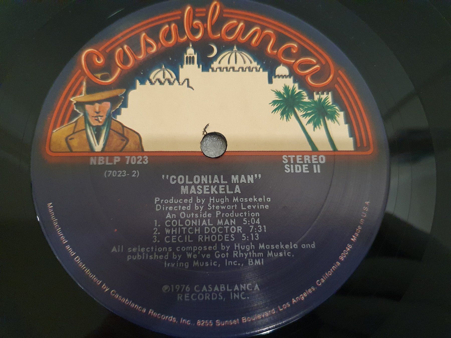 Dischi in vinile: Masekela – Colonial Man – Usato da Uster venduto da Vinyl-Leidenschaft 6