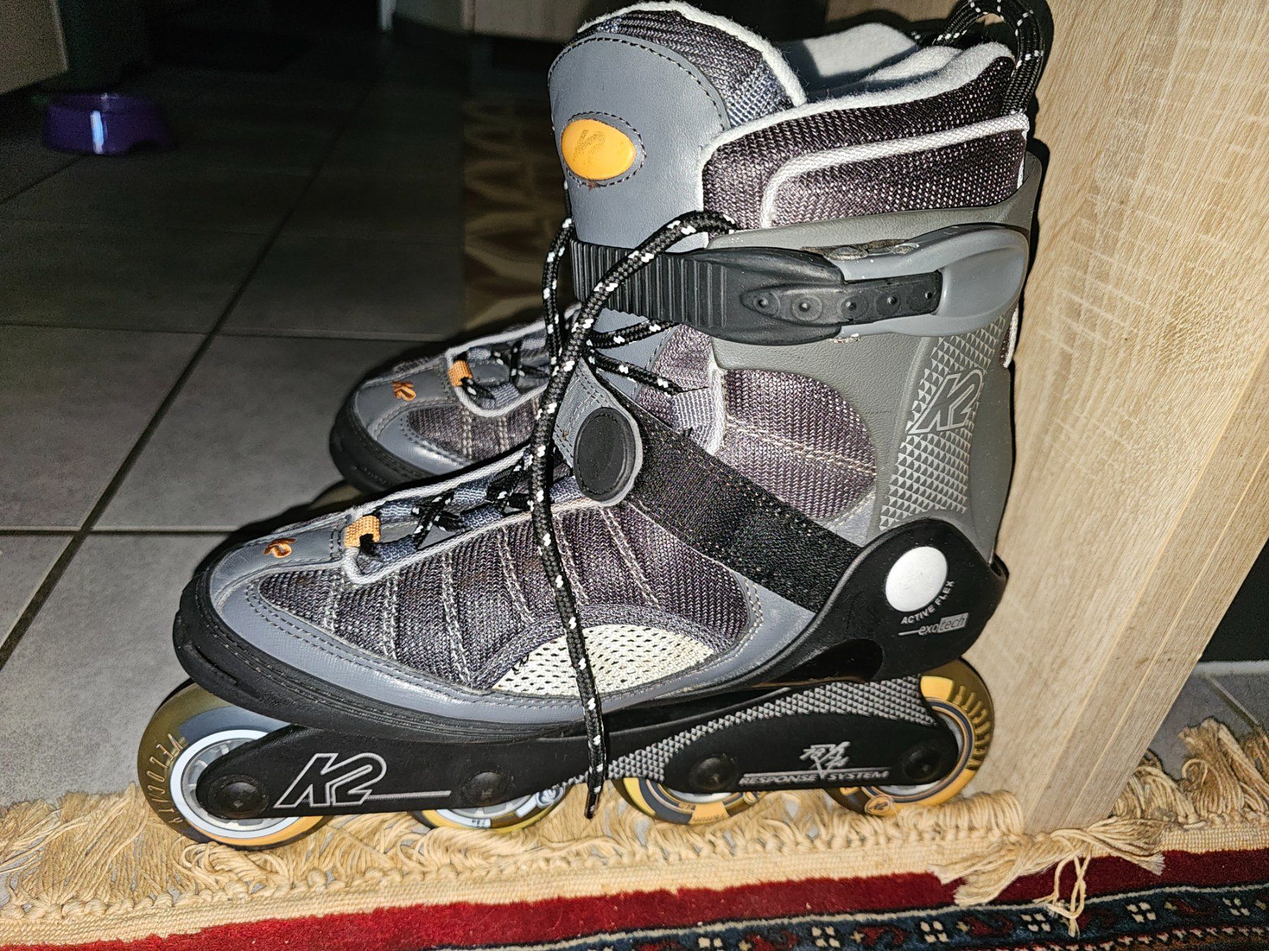 K2 Pattini in linea & Pattini a rotelle: K2 Velocity Inline Skates, Top Zustand, Grösse 39.5 – Usato da Röthenbach im Emmental venduto da Isa81 1