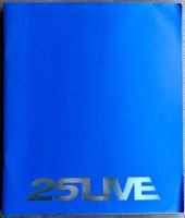 George Michael 25 Live Tour Programm 2006 blaues Cover TOP