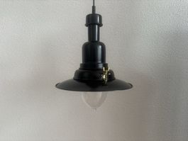 Westwing Pendelleuchte Ø 31 cm: schwarz