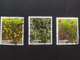 Thailand (-35%)- 3x Blumen 1994