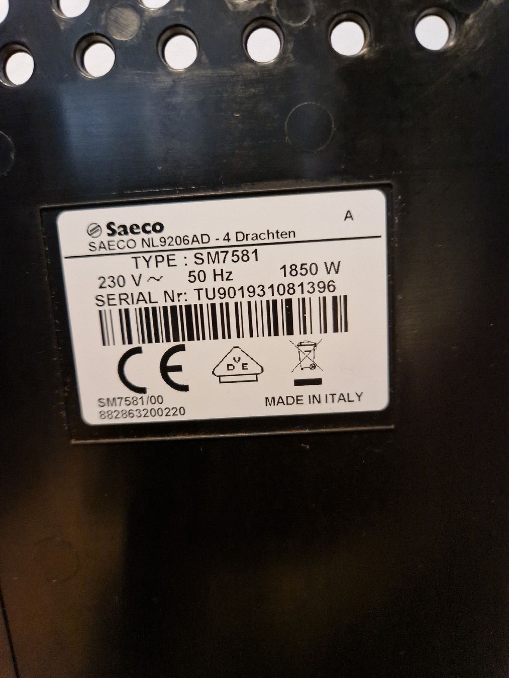 Saeco Kaffeemaschinen & Espressomaschinen: Saeco Xelsis Kaffevollautomat – Gebraucht aus Märstetten von Timeforce 3