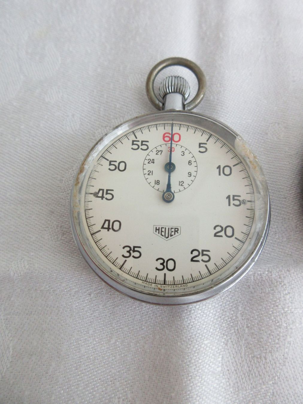 Tag Heuer Misurare: Stoppuhr Heuer mit Schutzetui – Usato da Binningen venduto da tempipassati 1