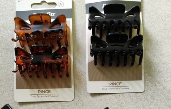 Accessori per capelli: Haarklammern auch mit Kunsthaar hellbraun Neu – Nuovo e nell'imballaggio originale da Seon venduto da Mandes1 3
