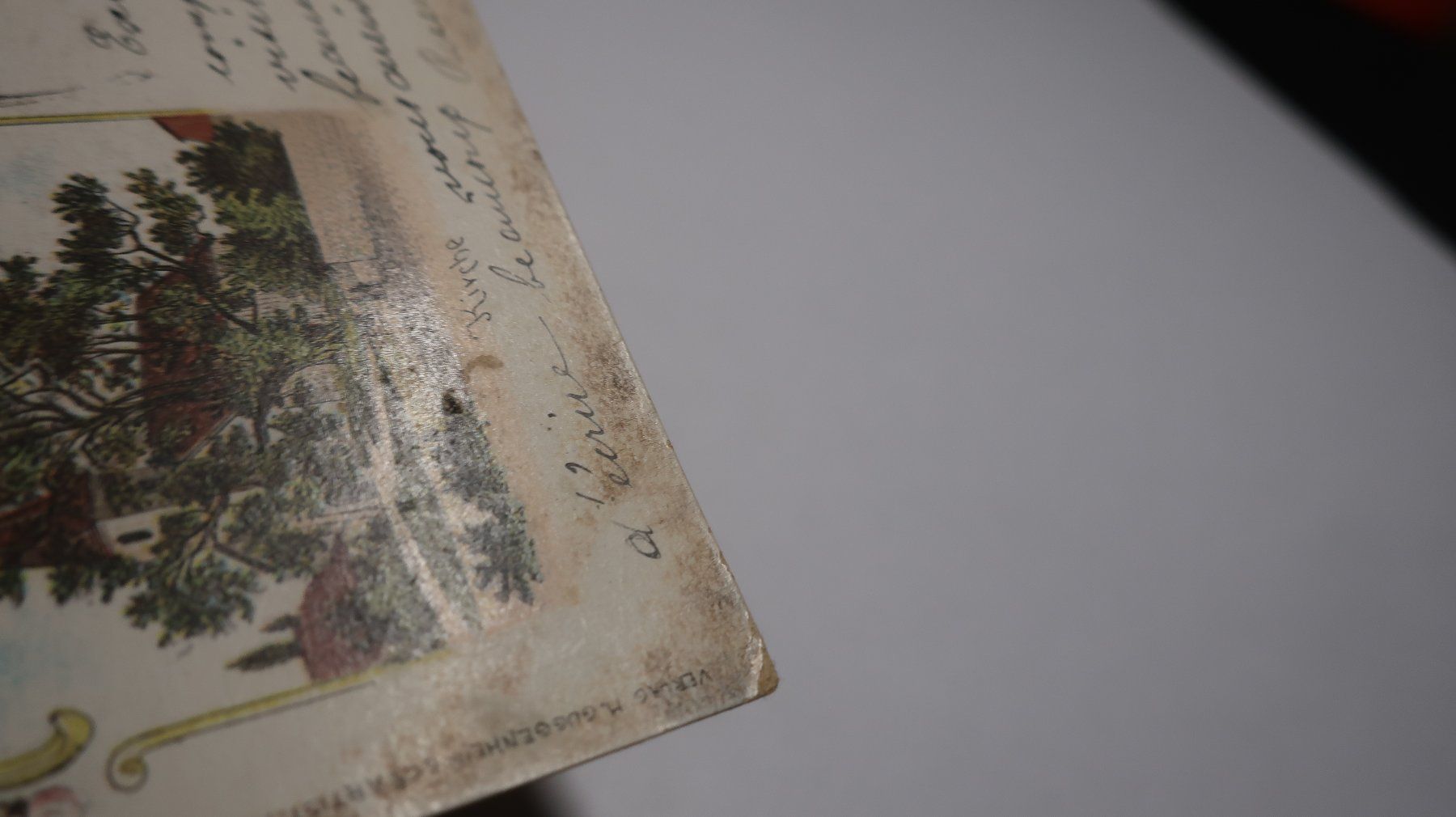 Cartoline postali: Souvenir de Fiez  1899 – Difettoso da Cormoret venduto da Pascalll2001 3