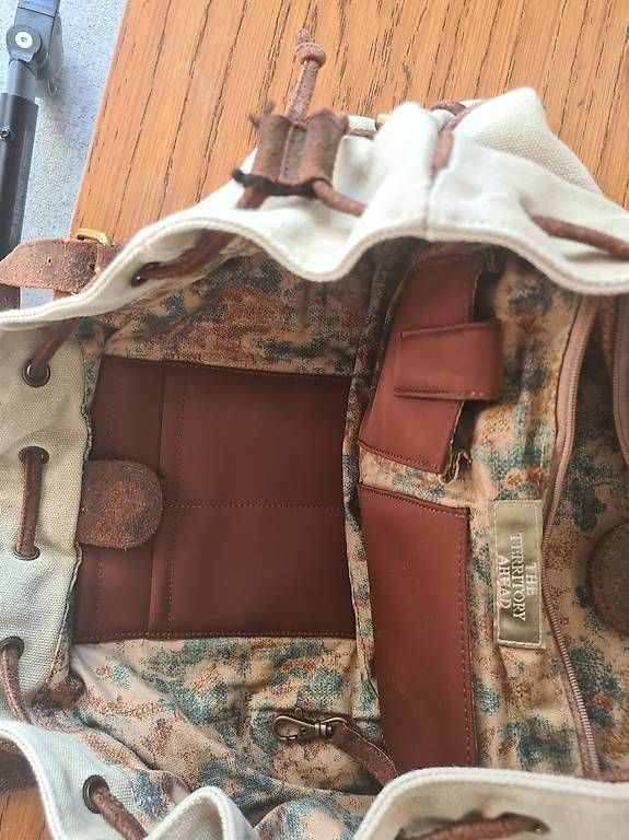 Borse da donna: Tasche Stoff & Leder Kombination casual – Usato da Wittenbach venduto da sufi03 3