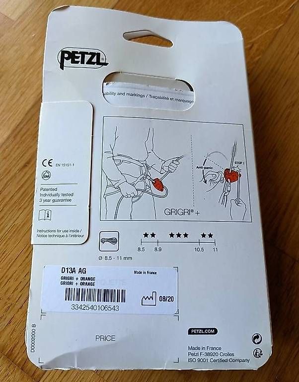 Attrezzatura da arrampicata: Petzl Grigri+ Sicherungsgerät Gratisversand – Nuovo e nell'imballaggio originale da Innertkirchen venduto da Flir 1