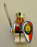 LEGO Ritter König mit Schwert und Schild Royal Knights