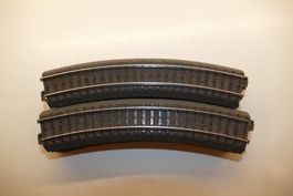 Märklin H0: 10xgebogenes C-Gleis R1=360mm 30°