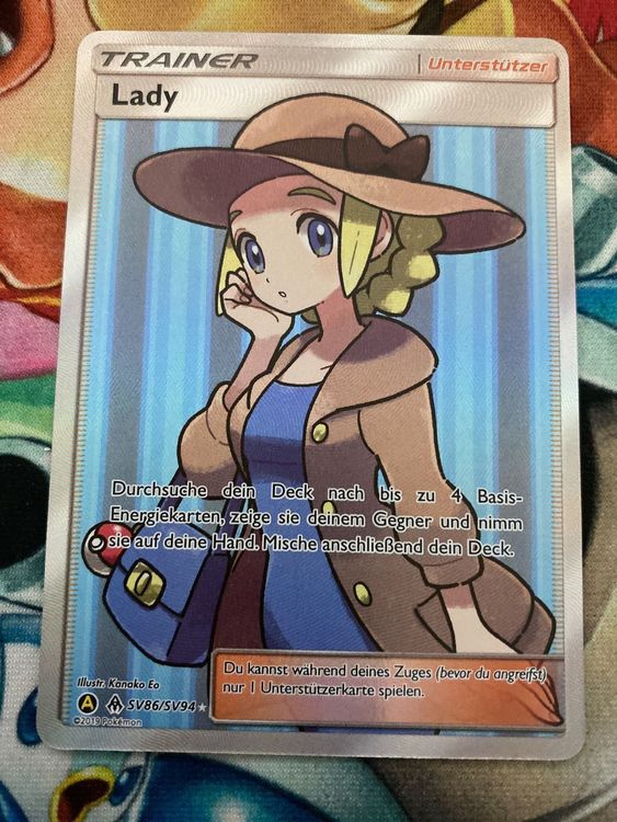 Pokemonkarte Lady Trainer (Neu (gemäss Beschreibung)) in Stadel für CHF ...