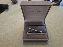 Christian Dior – Pince à cravate vintage – Germany – Coffret