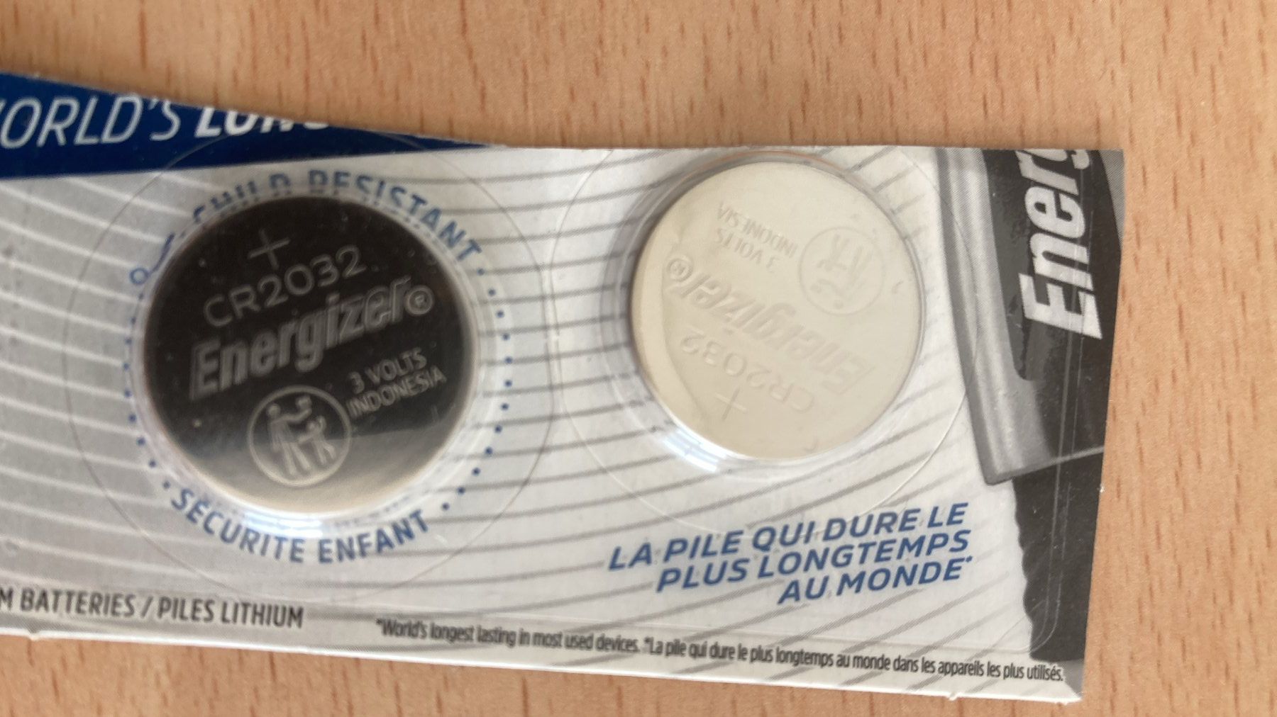 Panasonic Caricatori & Batterie: 6x2 Knopfzellen CR2032 3V – Nuovo (secondo la descrizione) da Brunnen venduto da buchsibaer 2