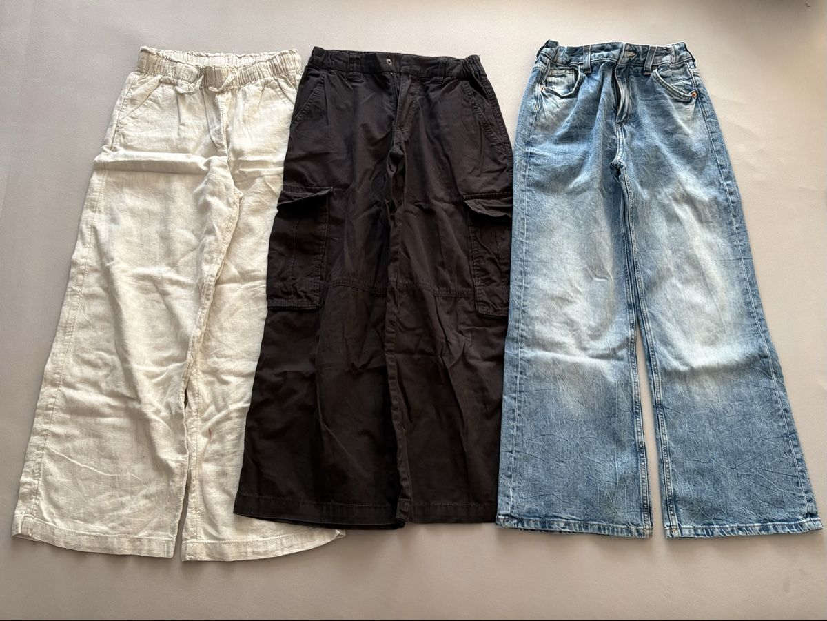 H&M Lotti & Set di vestiti: Kleiderpaket Hosen Mädchen Gr. 140 – Usato da Bülach venduto da Zwingol