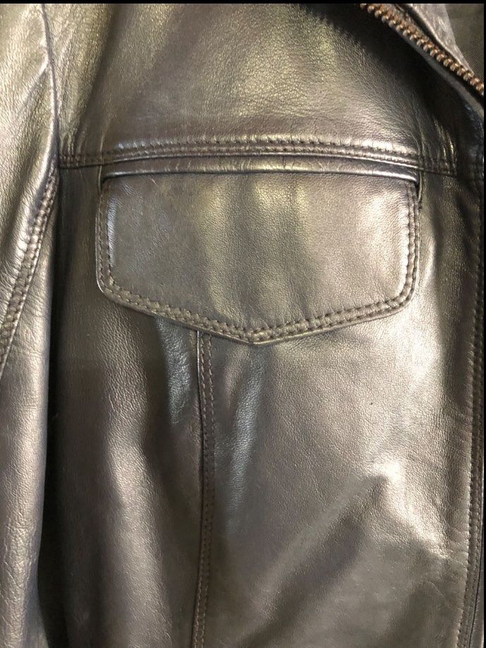 Jacken: Dunkelblaue Lederjacke CH Gr. M – Gebraucht aus Klingnau von jazz065 2