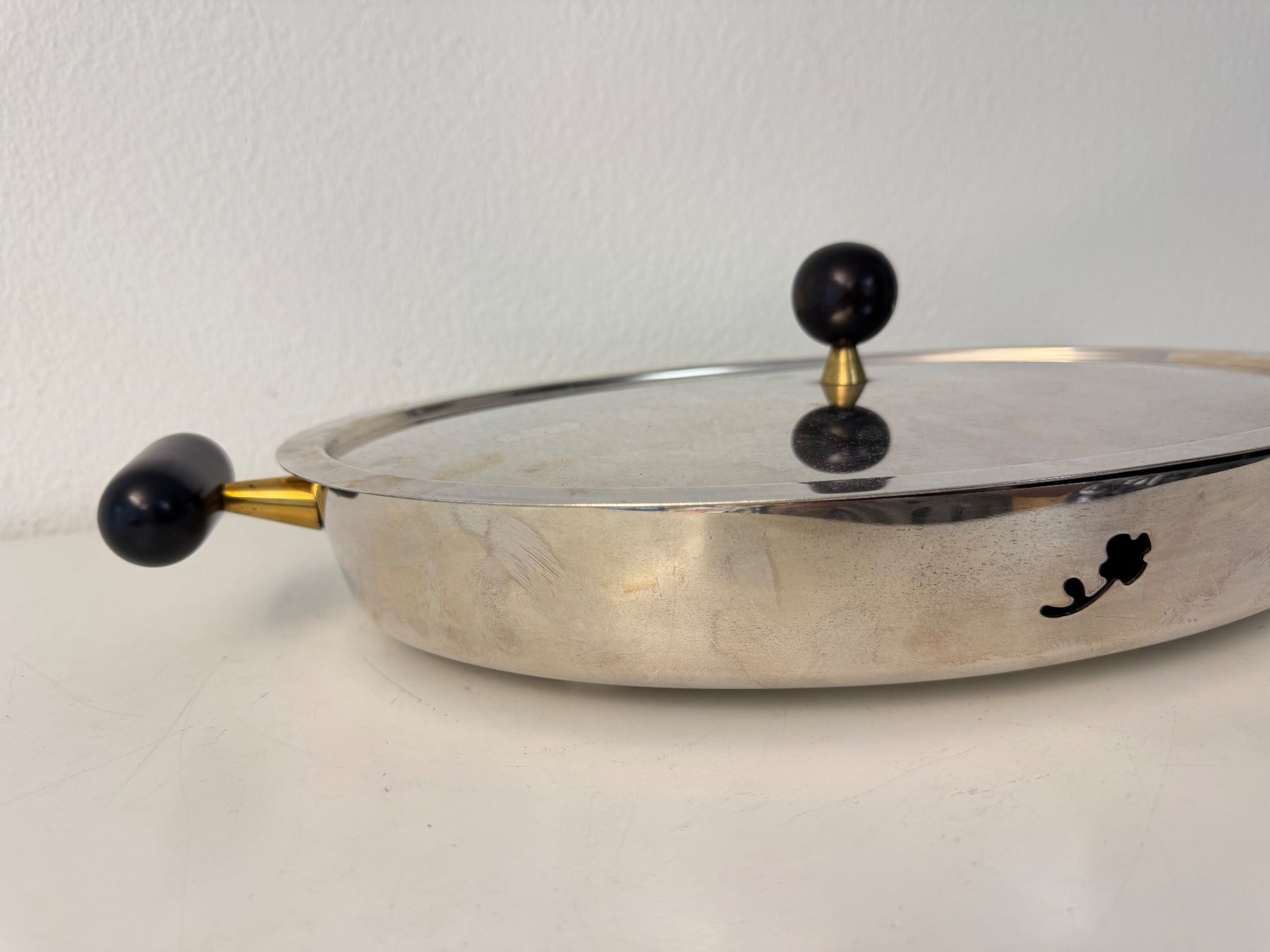 Alessi Teglie da forno: ALESSI Auflaufform mit Deckel Sergio Asti – Usato da Zürich venduto da Arche_Brockenhaus 4