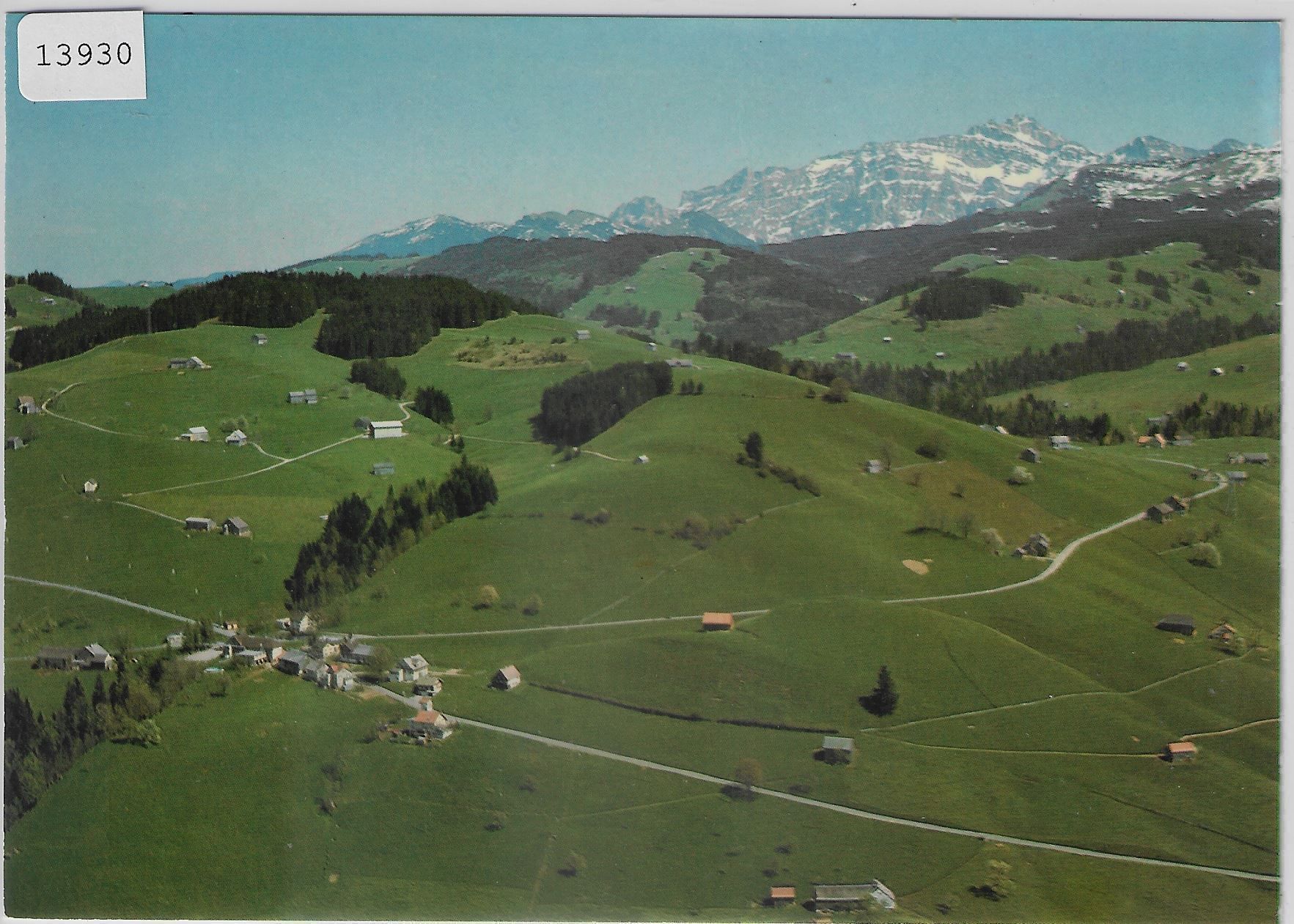 Cartoline postali: Flugaufnahme Kurort Bächli bei Hemberg – Antico da Ettingen venduto da Kartenplanet