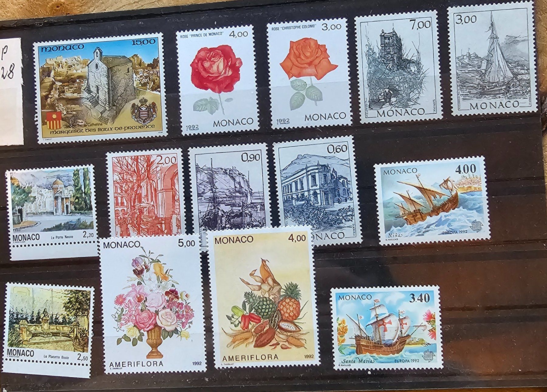 Tous les timbres: MONACO timbres neufs ** ~1992 – Neuf (Voir description) à Les Valettes par Nuba1