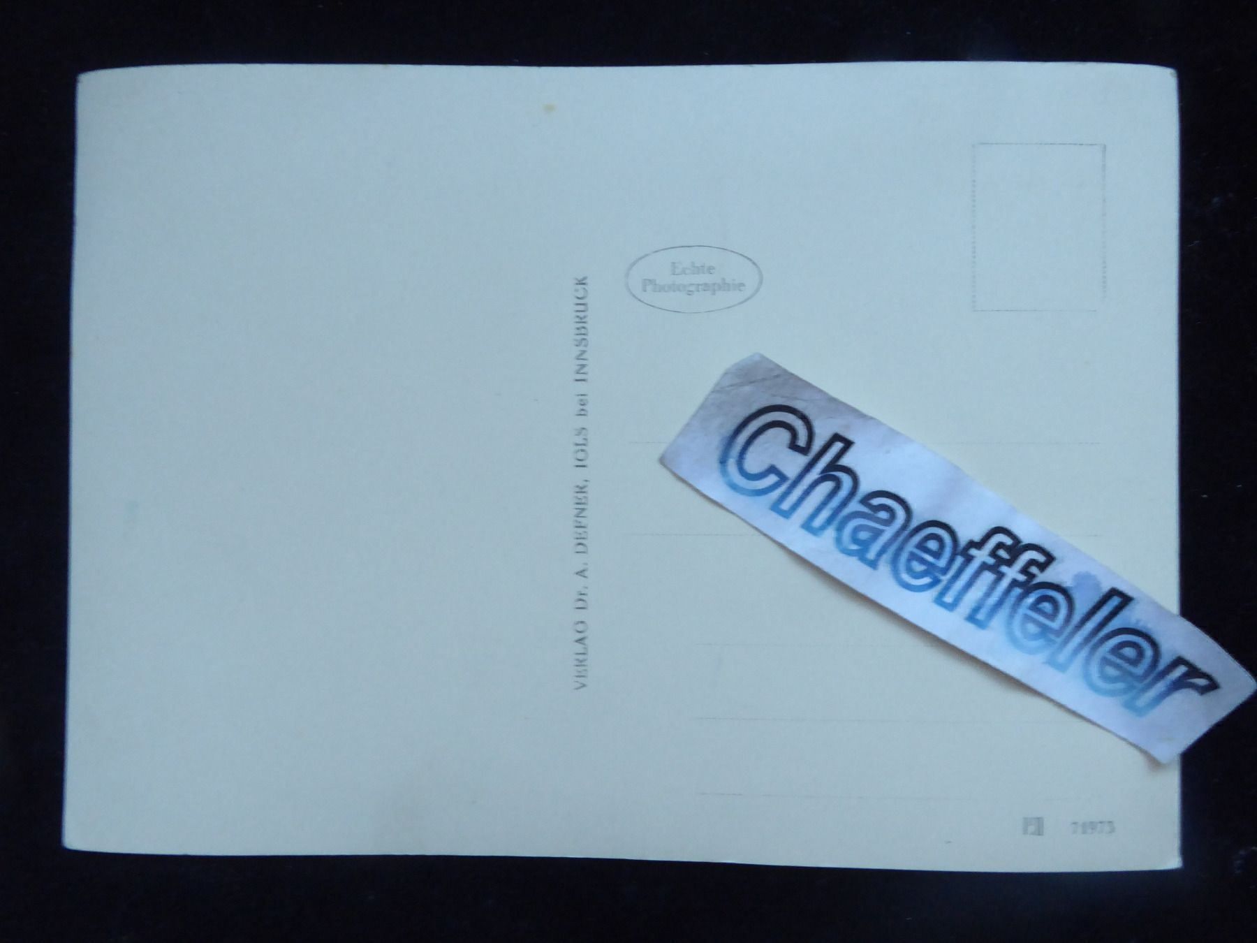 Cartoline postali: Stadttheater Innsbruck – Usato da Zürich venduto da Chaeffeler 1