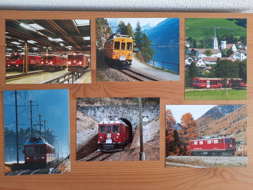 12 Fotos RhB Rhätische Bahn (2005) (Gebraucht) in Bever für CHF 5 – mit ...