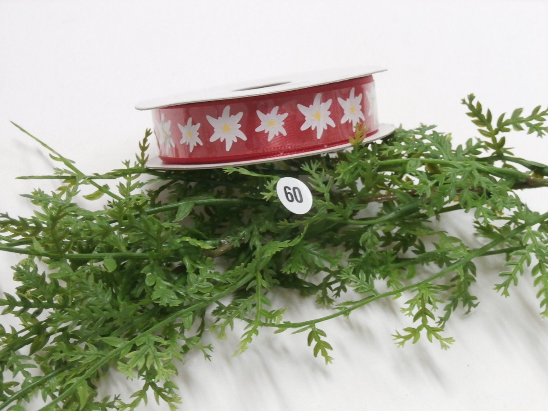 Nastri decorativi: 3 Rolle Satinband Edelweiss – Nuovo e nell'imballaggio originale da Blatten b. Naters venduto da Hobschelti 1