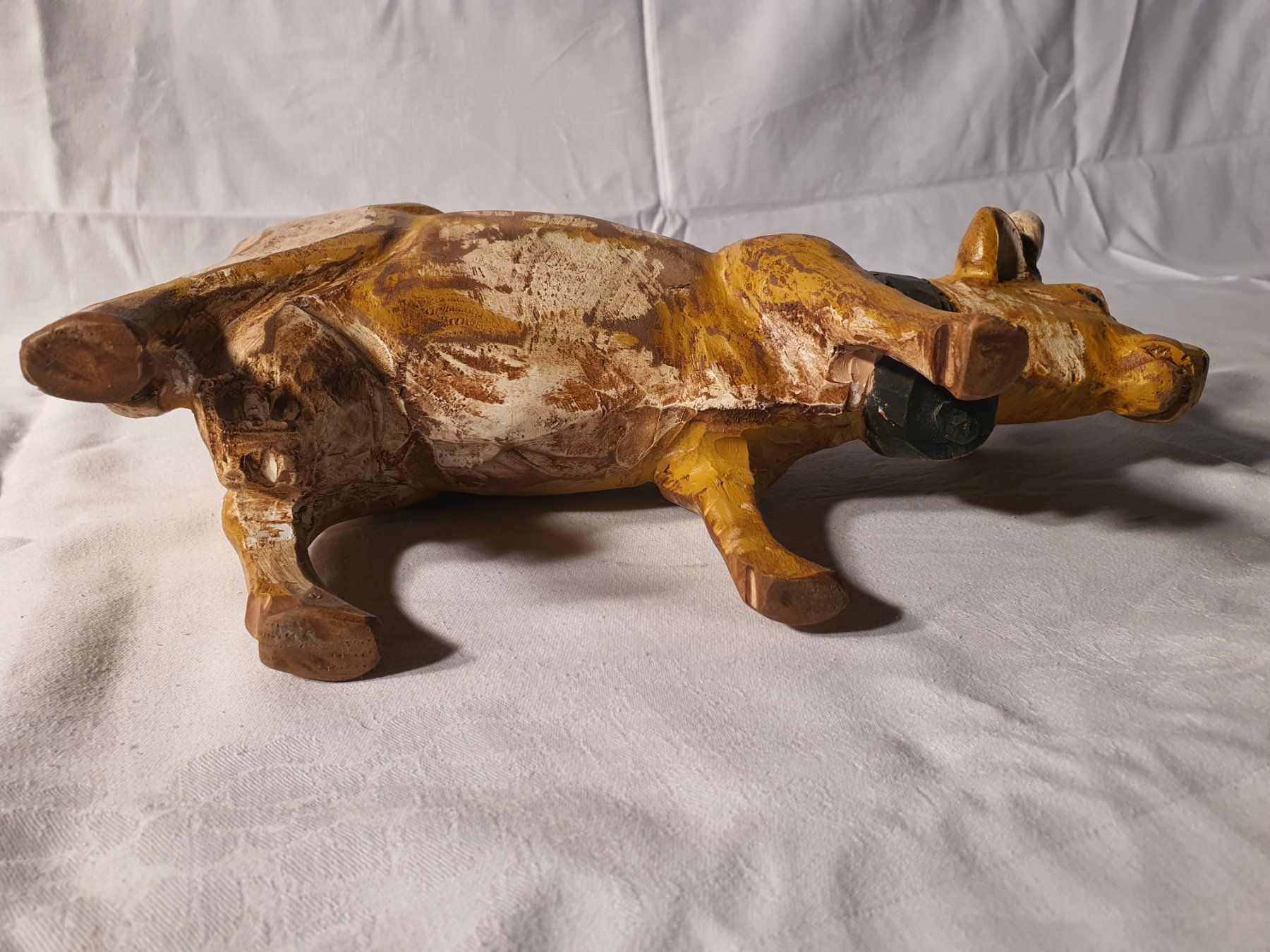 Figuren: Sehr alte Holzkuh – Gebraucht aus Häggenschwil von hae_dgp2 3