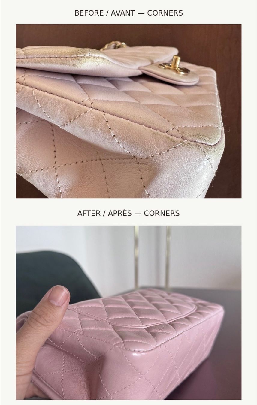 Chanel Borse: Chanel Mini Rectangular Flap Bag Pink Leather Authentic – Usato da Zürich venduto da amber123 7