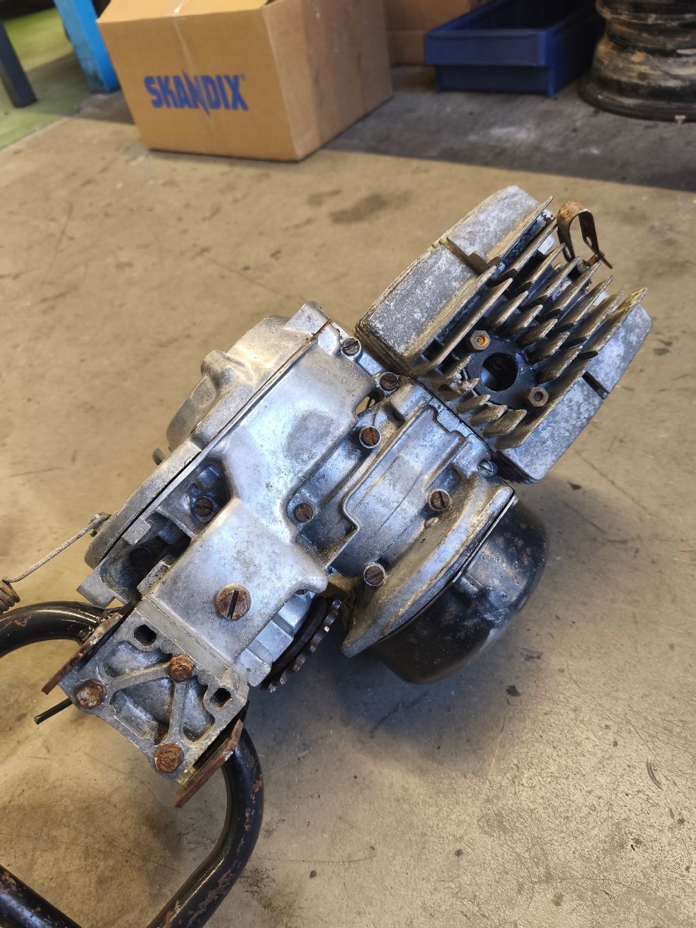 Puch Mofa-Ersatzteile: Puch E50 Austria Motor 45kmh – Gebraucht aus Ernetschwil von Volvo0815 3