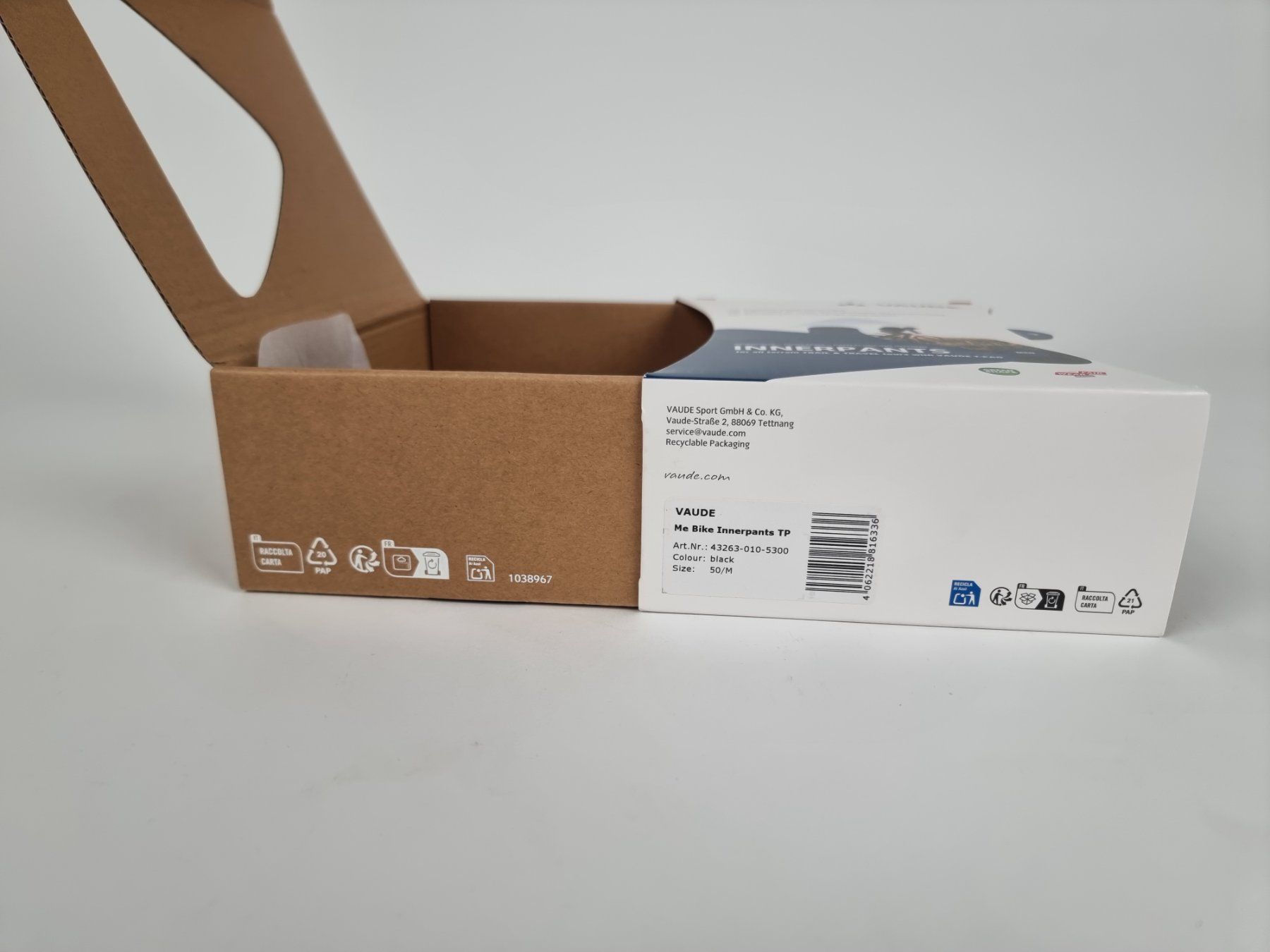 Vaude Pantaloni: Vaude T-Pad Rad Innenhose Männer – Usato da Urtenen-Schönbühl venduto da Restwert_Schoenbuehl 3