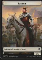 TCG Magic The Gathering MTG CLB 002 T token Ritter