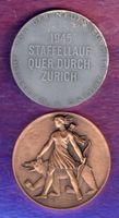 Schweizer medaillen 2 stück