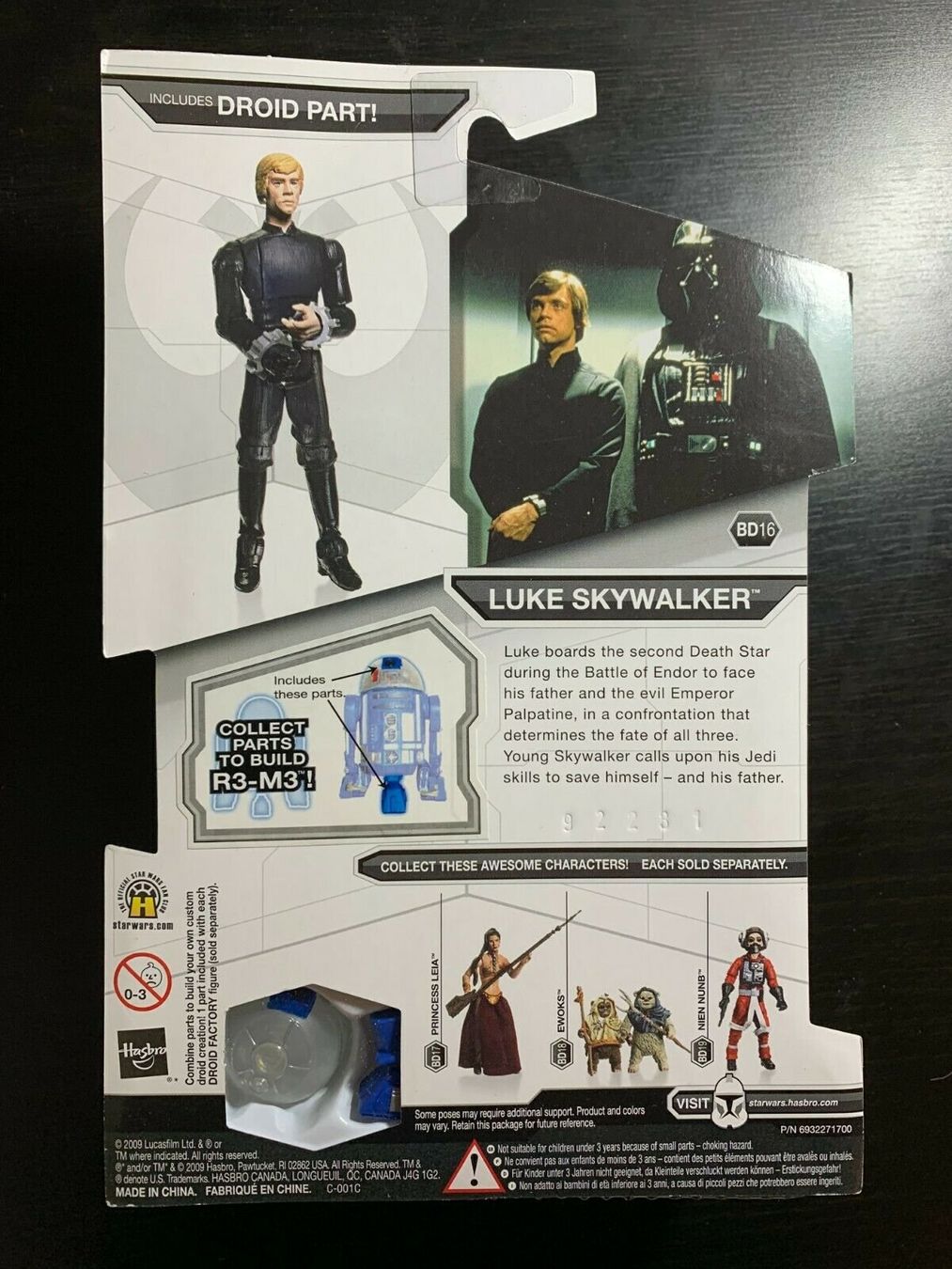Hasbro Spielzeuge: Star Wars Legacy collection BD16 - Luke Skywalker ROTJ – Neu und originalverpackt aus Gimel von marchaux2006 1