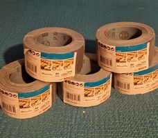 Bosch Schleifrolle f. Metall, 50mm x 5m, Korn 60. 5 St.
