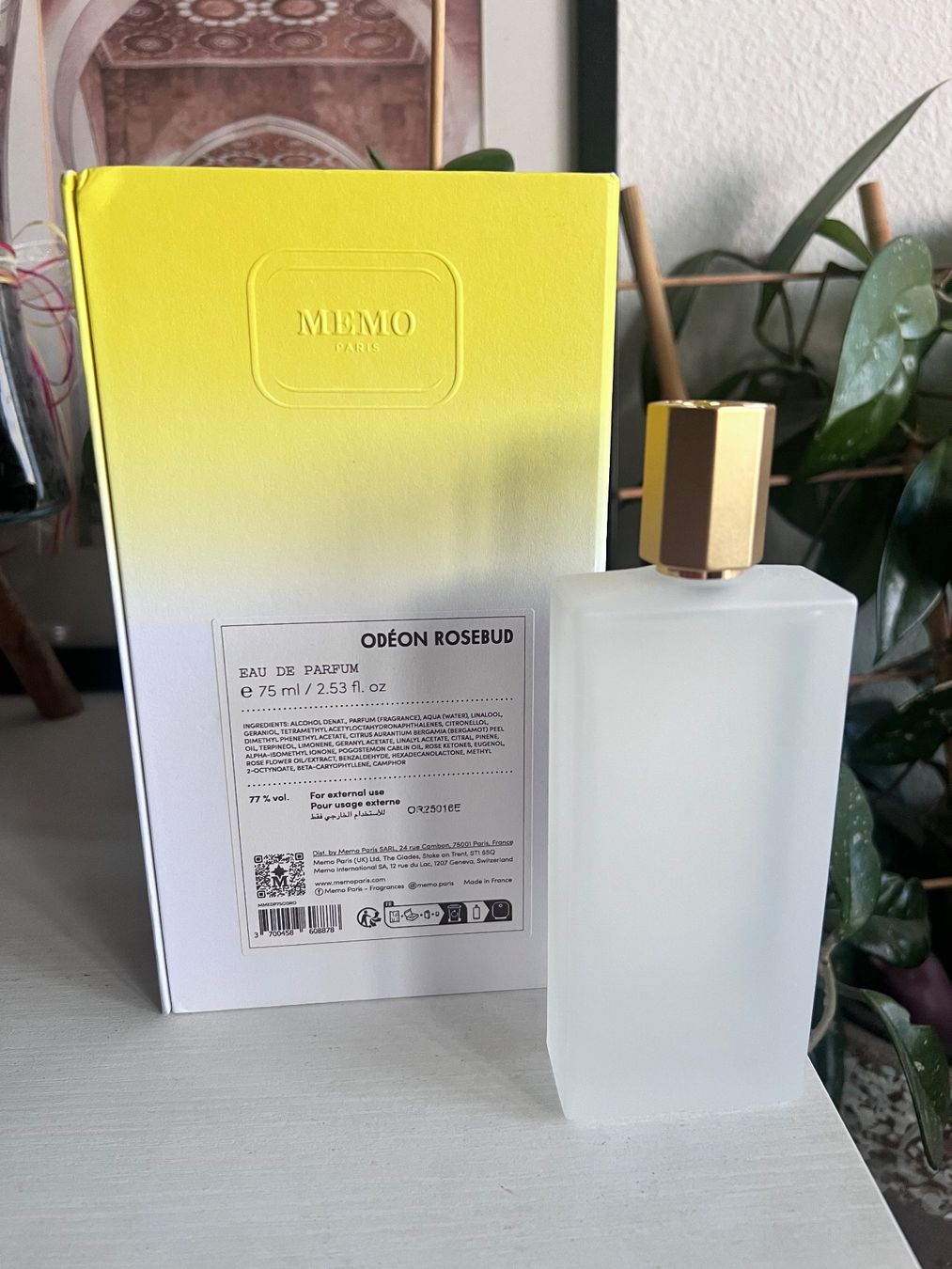 Profumi & Eau de Toilette: Memo Paris Odéon Rosebud Eau de Parfum 75ml – Nuovo (secondo la descrizione) da Effretikon venduto da YaMn 2
