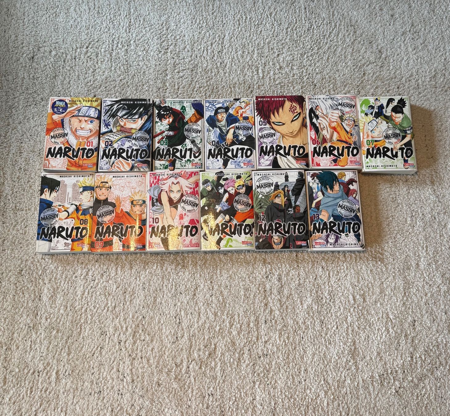 Comics: Naruto Massiv Bände 1-13 auf Deutsch – Gebraucht aus Zürich von federi_zh