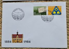 Sst Brief 100 Jahre TURGI (AG) 1884-1984