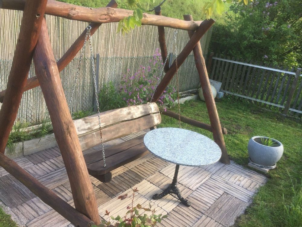 Beton Gartenplatte (V3) mit Holzstruktur Kaufen auf Ricardo