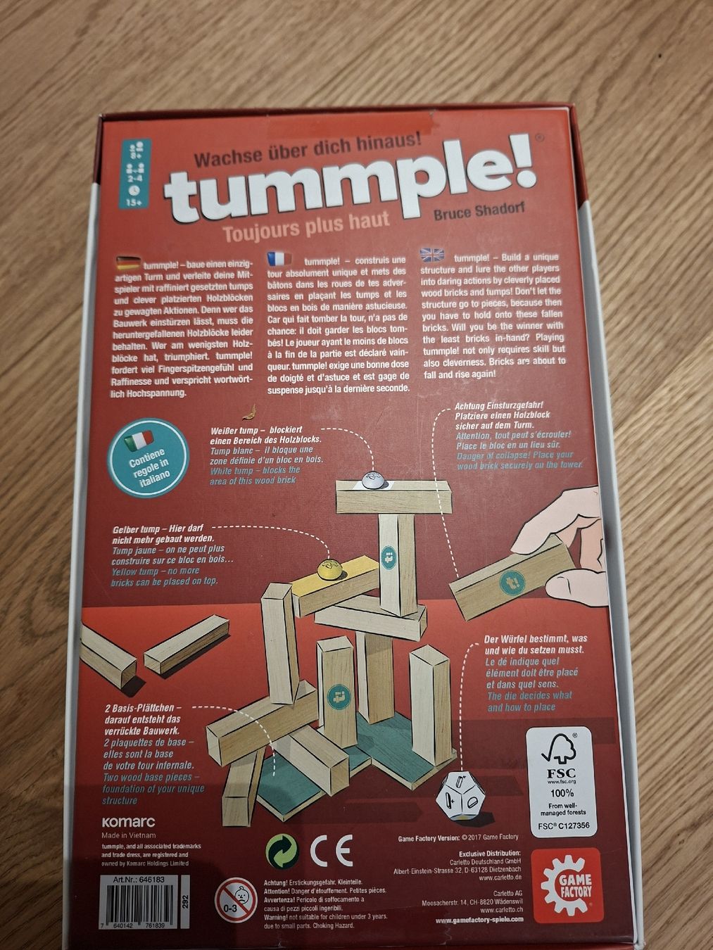 Giochi: Tummple Spiel 8+ – Usato da Obfelden venduto da xcorinax 1