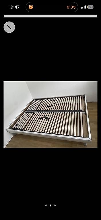 Letti: Betgestell mit Lattenrost  – Usato da Altdorf UR venduto da nemio.shop 1