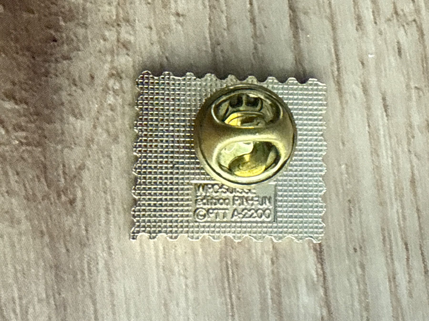 Plaketten & Abzeichen: Pin Briefmarke – Gebraucht aus Glattbrugg von Schweigmatt 1