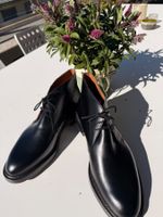 CROCKETT & JONES Tetbury Boots schwarz Leder Grösse 43 neu
