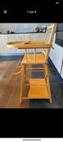 Chaise bébé vintage en bois