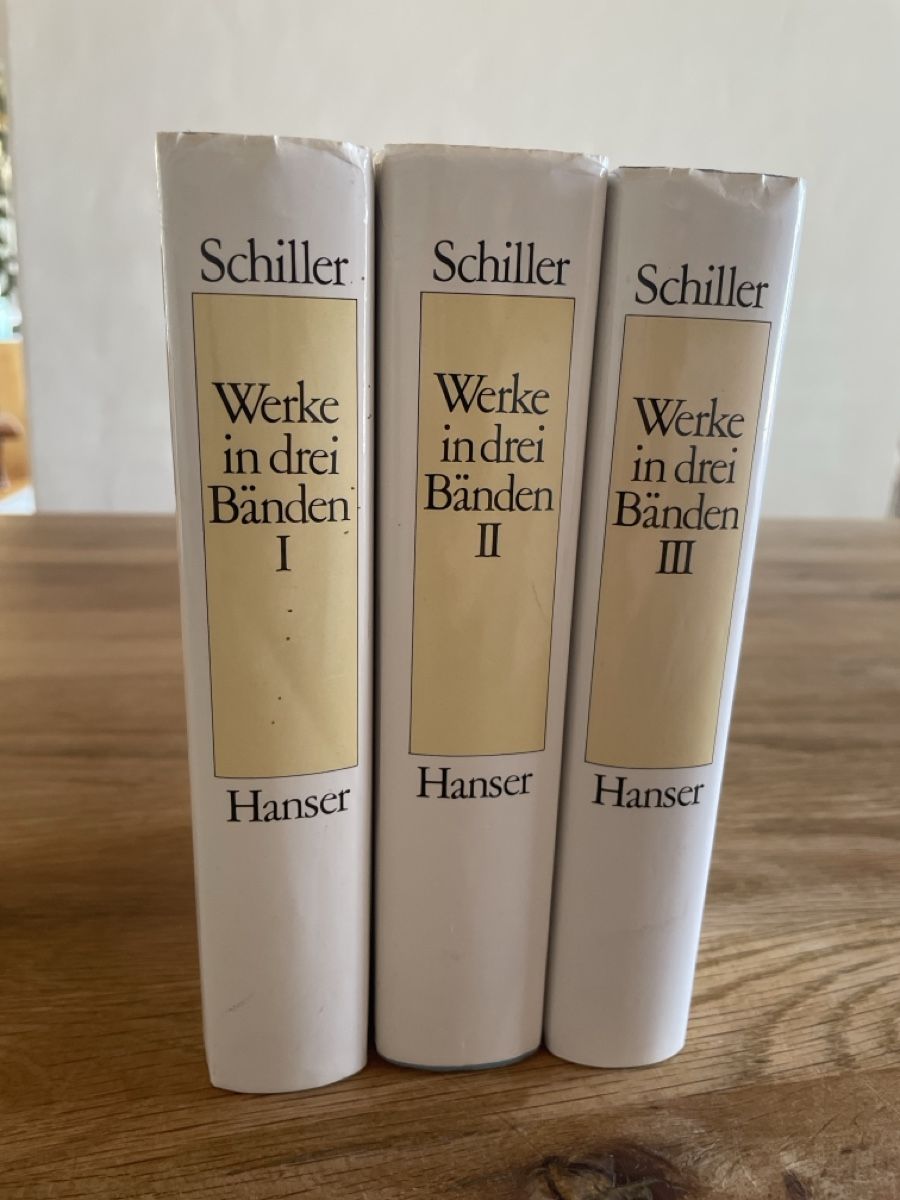 Libri: Schiller, Werke in drei Bänden – Usato da Freidorf TG venduto da ibipatria