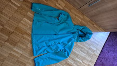 Softhelljacke mit Kapuze leicht gefüttert