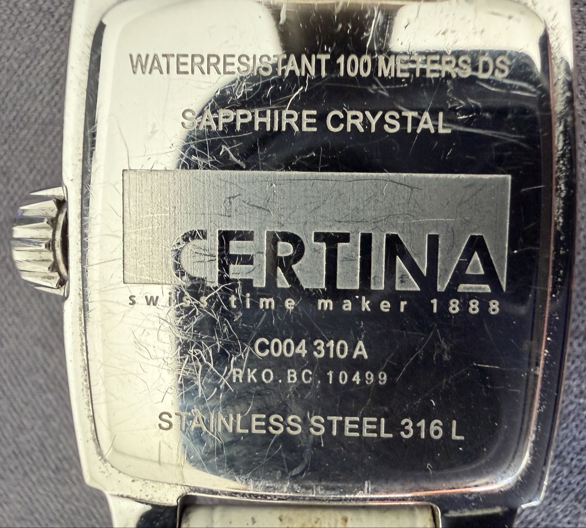 Certina Uhren: Certina DS Prima Square Pearl - 58 Brillianten – Gebraucht aus Gebenstorf von normen78 4