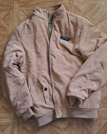 Herren Cordjacke beige mit Teddyfutter guter Zustand