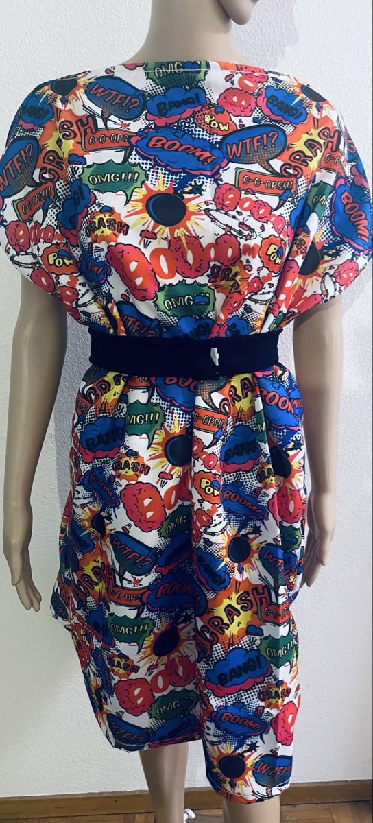 Vestiti: Comic-Kleid mit Gürtel - Sommerlicher Hingucker! Gr.M – Nuovo e nell'imballaggio originale da Au ZH venduto da Jaggy4 3