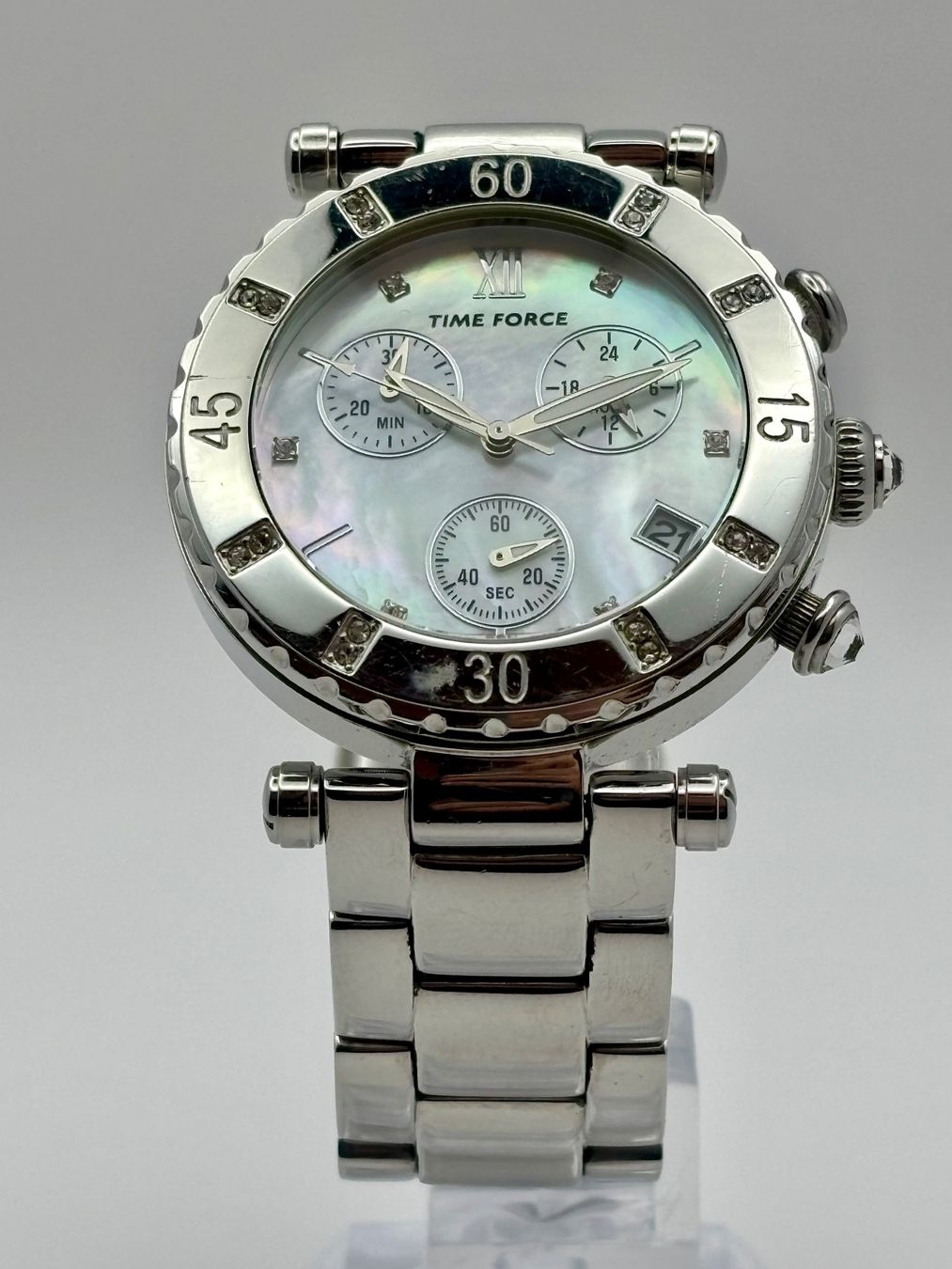 Uhren: TIME FORCE CHRONOGRAPH DATE – Gebraucht aus Rorschach von ZeitWerk.10 7