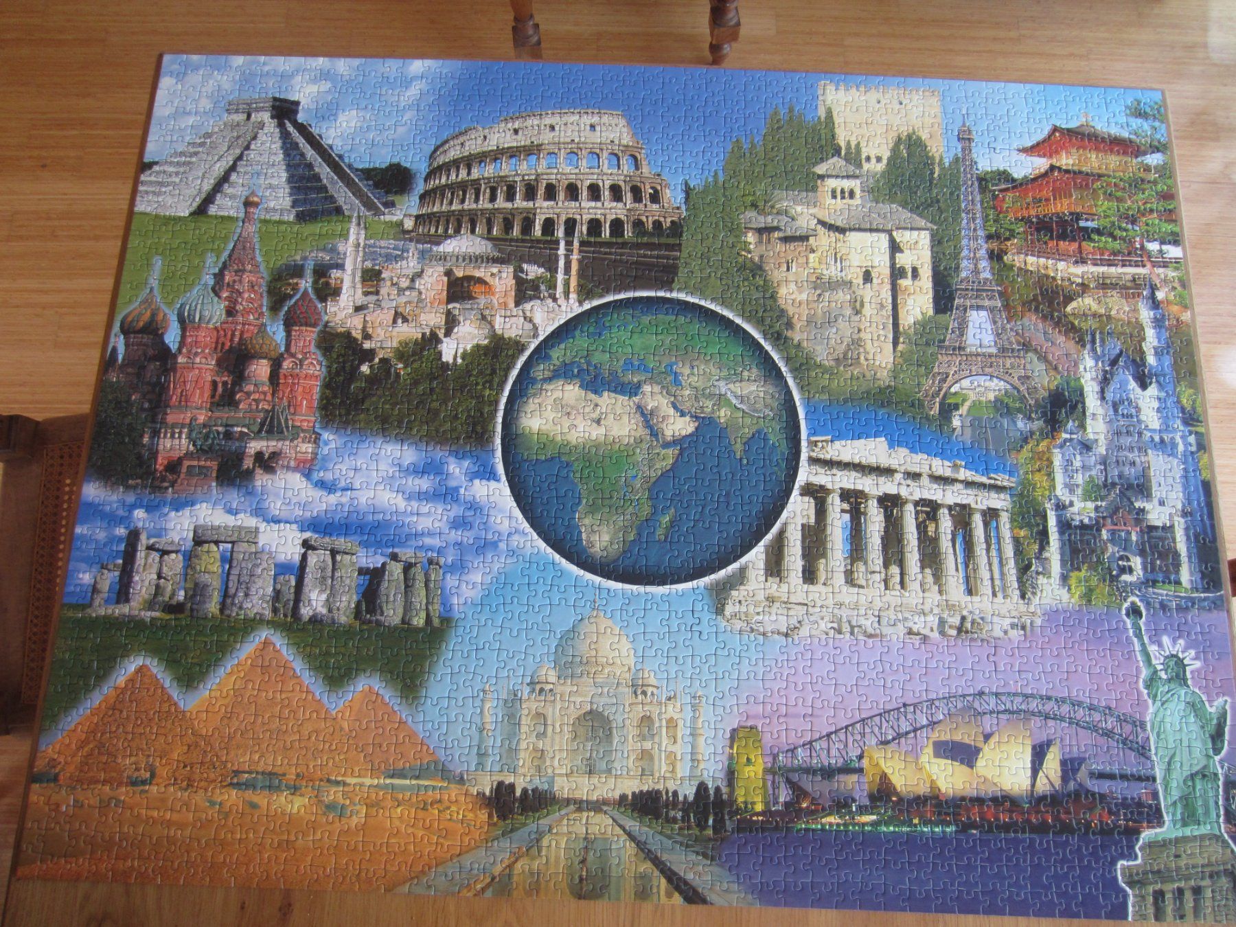 Ravensburger Puzzle: Puzzle 2000-teilig, Sujet "neue Weltwunder - Ravensburger – Usato da Männedorf venduto da smarties870 5